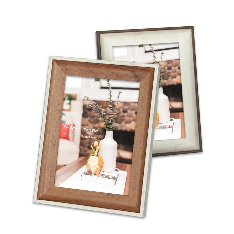 Desktop 4x6 Reusable Plastic Modern Photo Frame For Living Room