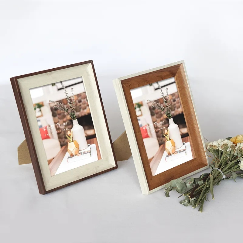 Desktop 4x6 Reusable Plastic Modern Photo Frame For Living Room