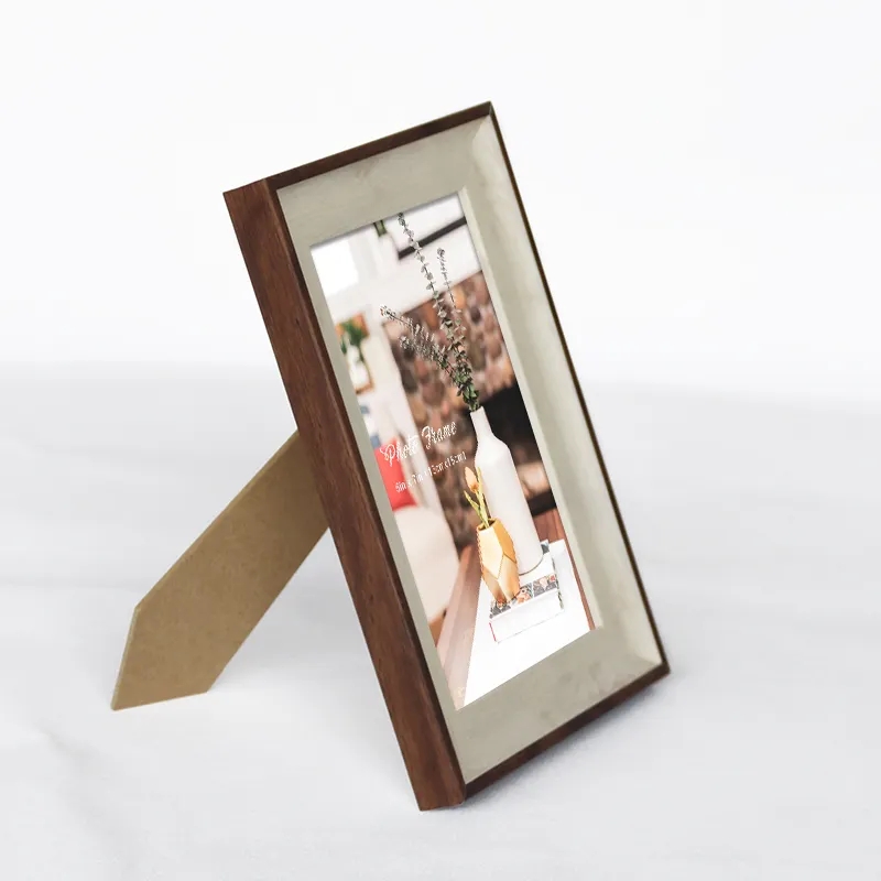 Desktop 4x6 Reusable Plastic Modern Photo Frame For Living Room