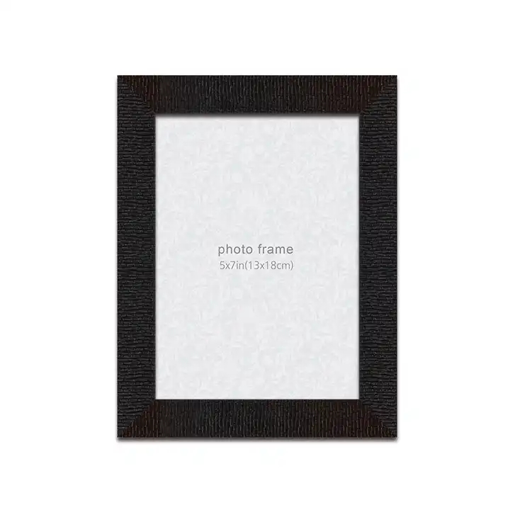 Office Decor 5X7'' modern Black Dark Brown Photo Frames Wall Hanging