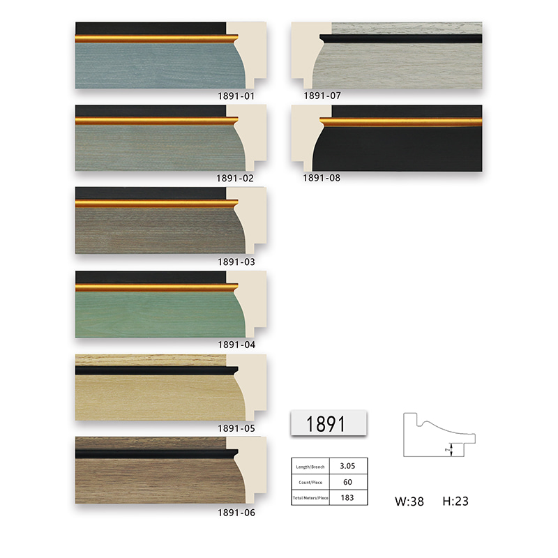 1891 Series PS Picture Frame Moulding